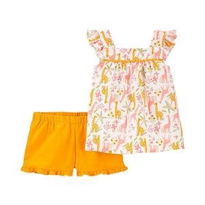 NWT Carter's Giraffe 2 Piece Outfit